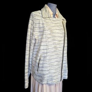 Lucky 🍀 Brand Asymmetrical Looped Jacket in Earthy Tones